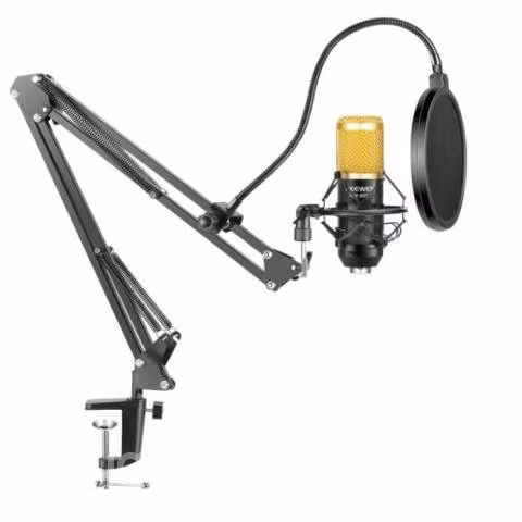 Microfono condensador USB Streaming con Brazo de t