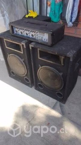 Power mixer american sound más parlantes