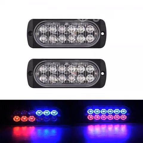 Foco Luz Estrobo Flash 18 Funciones 12 Led Multi