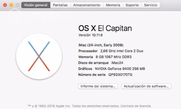 IMac 24 2009
