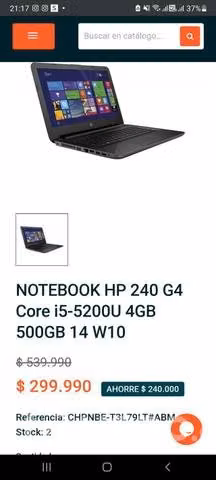 Notebook hp