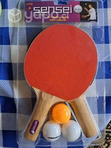 2 paletas de pin pong