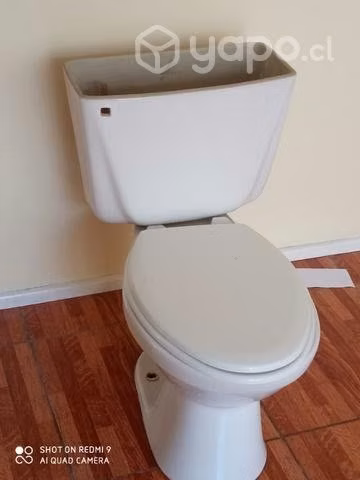 Taza con estanque wc