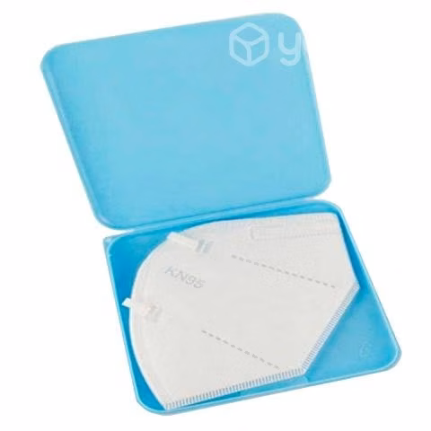 Estuche Porta Mascarilla KN-95 Celeste - Imagen 3