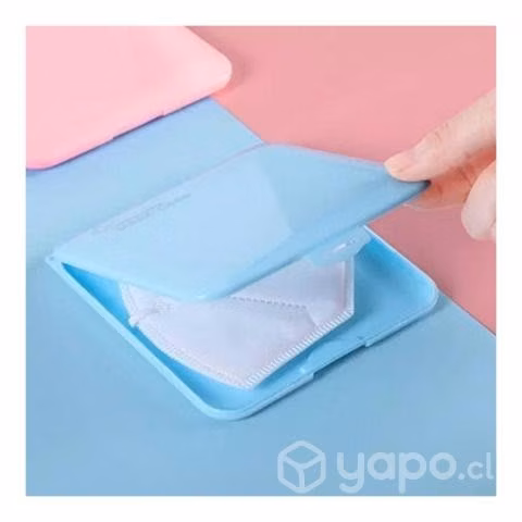 Estuche Porta Mascarilla KN-95 Celeste - Imagen 2