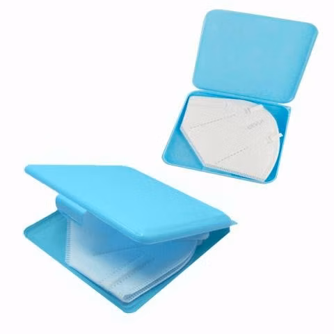 Estuche Porta Mascarilla KN-95 Celeste - Imagen 4