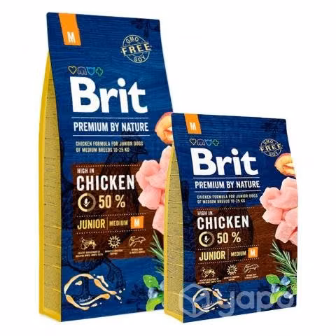 Brit premium junior medium 3 kg