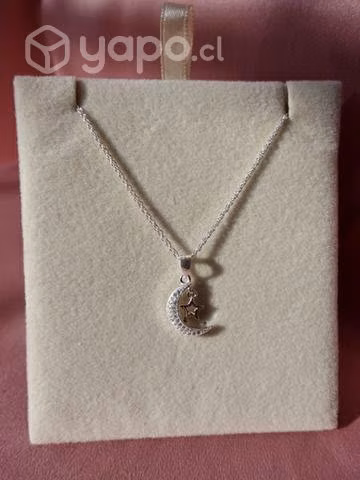 Collar luna y estrella