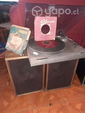 Toca disco antiguo