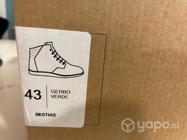 Zapatos marca BestiasXX modelo Gerbo (nuevos)