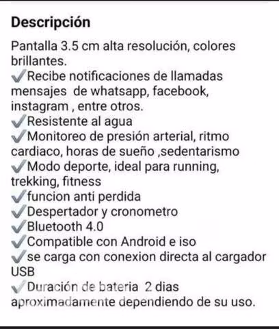 Smartwatch Y68, entrega, centro de Temuco - Imagen 4