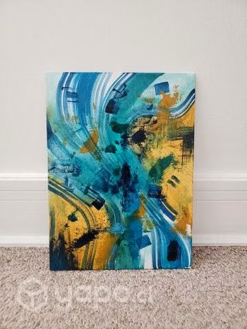 Pintura abstracta, 2022
