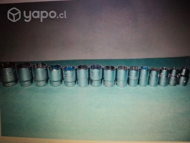 15 Dados Andes-Sam. En Pulgadas X 1/2