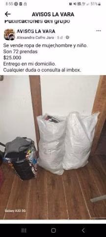 Lote de ropa