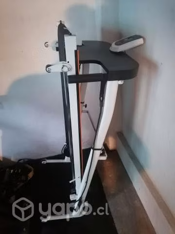 Trotadora mecánica plegable