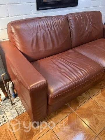 Sofá 100% cuero - Imagen 6