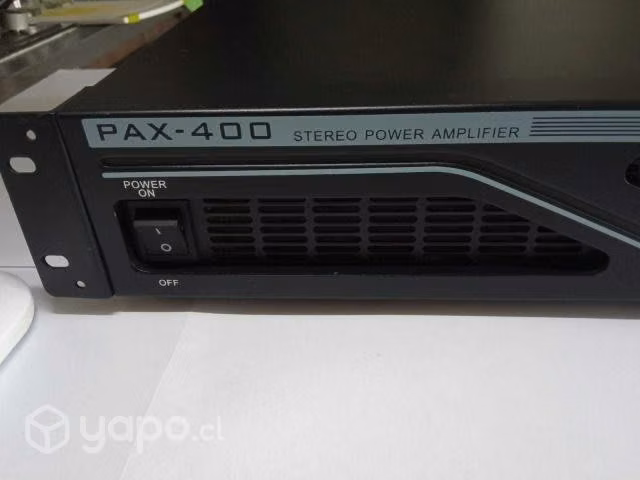 Amplificador proco pax 400 poco uso