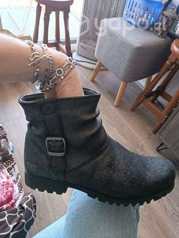 Botines Caterpillar cuero nobuck - Imagen 5