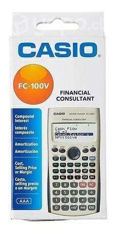 Calculadora financiera casio Fg 100v - Imagen 2