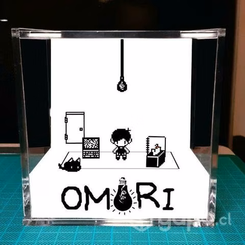Omori cubo diorama