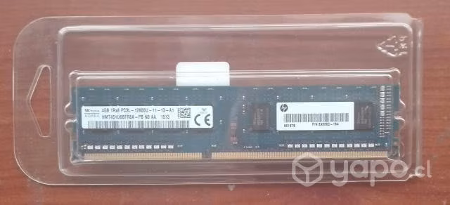 Memoria ram ddr3l 4gb