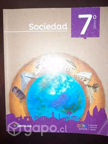 Sociedad 7° Básico Editorial Santillana