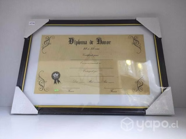 MARCOS PARA DIPLOMAS 22x33 CM