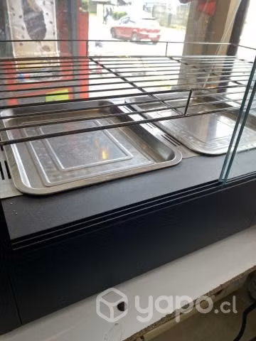 Vitrina para negocio+ termo eléctrico 10 litros