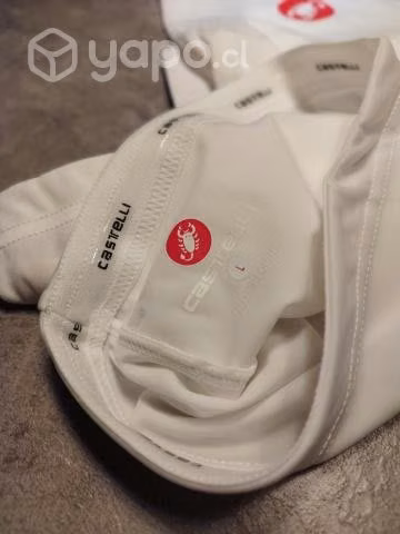 Calza 3/4 Castelli blanca