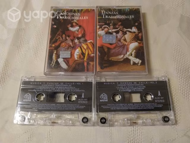 Mt101: pack tapes música y danzas de chile