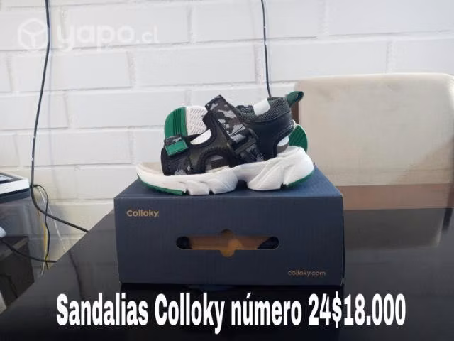 Sandalias Colloky número 24 originales