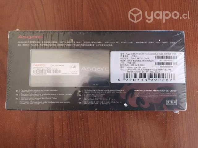 Memorias ram 2x8 3200MHZ RGB Asgard - Imagen 2