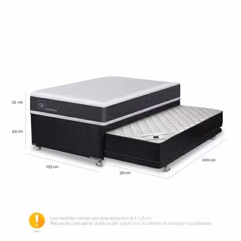 Cama nido 1 1/2 marca CIC nueva