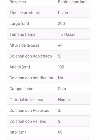 Cama nido 1 1/2 marca CIC nueva