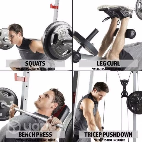 Rack Deluxe y banco abdominal Marcy - Imagen 4