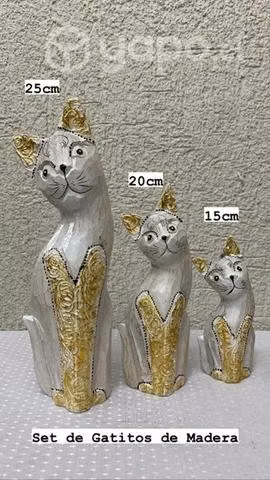 Gatitos de Madera