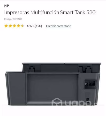 Impresora Multifuncional Smart Tank 530 (Sellada) - Imagen 2
