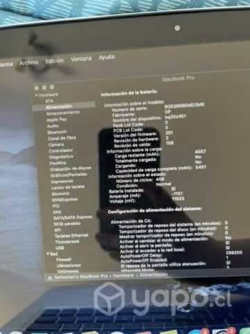 Macbook Pro 2012 disco solido ssd 512 gb