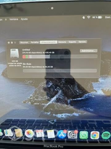 Macbook Pro 2012 disco solido ssd 512 gb
