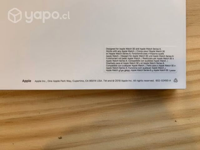 Correa Apple Watch 40mm Original Blanco Sellada - Imagen 5