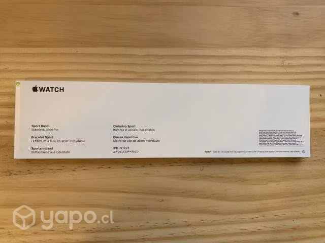 Correa Apple Watch 40mm Original Blanco Sellada - Imagen 3