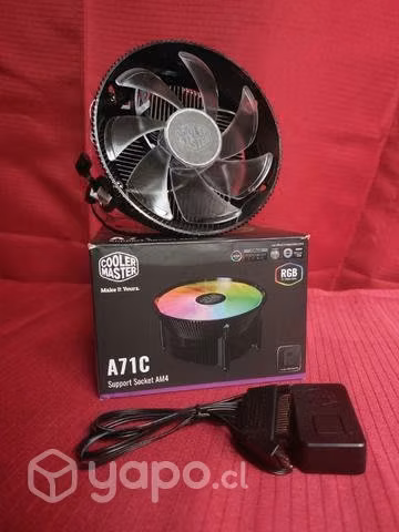 Ventilador AM4 Cooler Master RGB