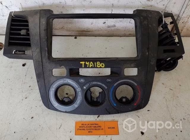 Rejilla Central Ventilación Tablero (TYA180) Toyot