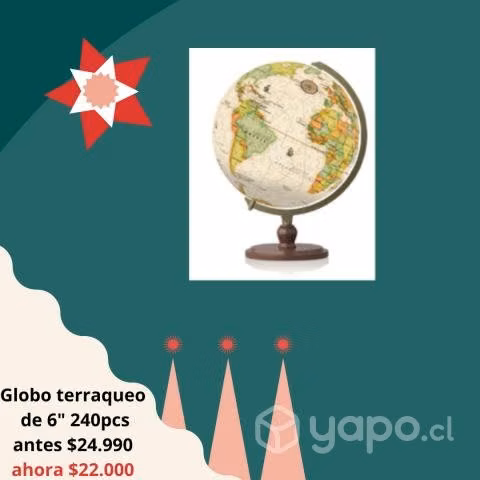 Puzzle 3D Globo Terráqueo