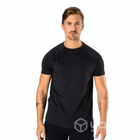 Polera Manga Corta Premium 100% Algodón Para Hombr