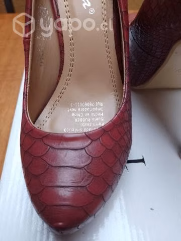 Zapato con tacón