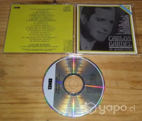 Carlos Gardel - 20 Grandes Éxitos "1984" 20 Cancio