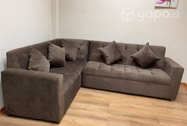 Sofá /sillón nuevo para 5 personas en L