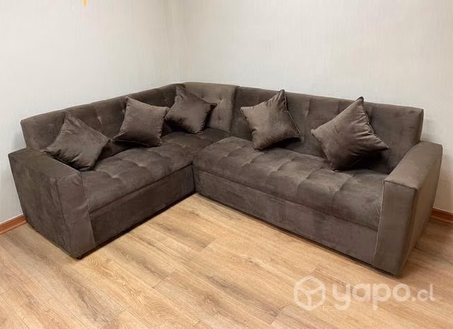 Sofá /sillón nuevo para 5 personas en L