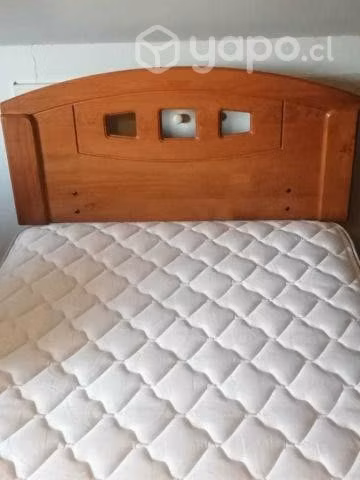 Cama americana Cic 1.5 plazas + Colchón Rosen